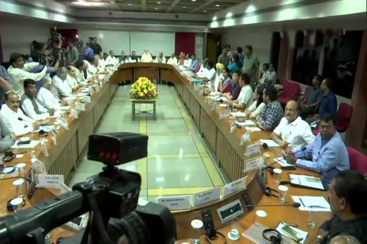 Pm Narendra Modi government holds all party meet before... Pm Narendra Modi government holds all party meet before...- India TV
