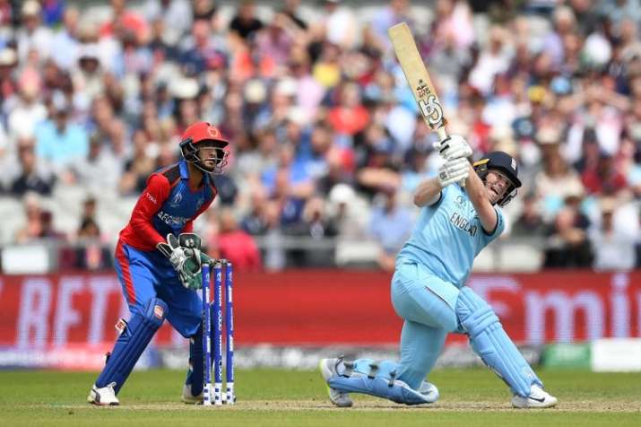 Morgan smashes 17 sixes, breaks ODI record Morgan smashes 17 sixes, breaks ODI record- India TV