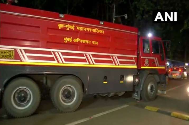 Major fire breaks out at under-construction warship of Indian Navy in Mumbai Major fire breaks out at under-construction warship of Indian Navy in Mumbai- India TV
