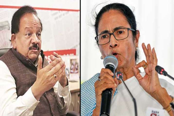 dr harshvardhan and mamata banerjee dr harshvardhan and mamata banerjee- India TV