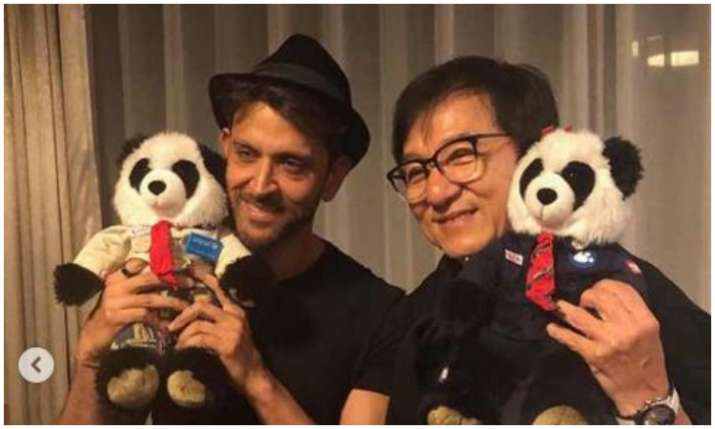 Hritik roshan and Jackie chan Hritik roshan and Jackie chan- India TV