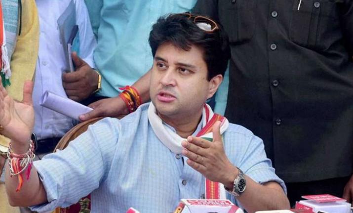Congress Leaders from western UP clashes with Jyotiraditya Scindia in Delhi Congress Leaders from western UP clashes with Jyotiraditya Scindia in Delhi- India TV