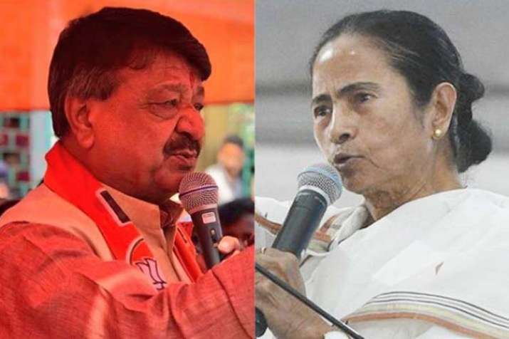 Kailash Vijayvargiya and Mamata Banerjee File Photo Kailash Vijayvargiya and Mamata Banerjee File Photo- India TV