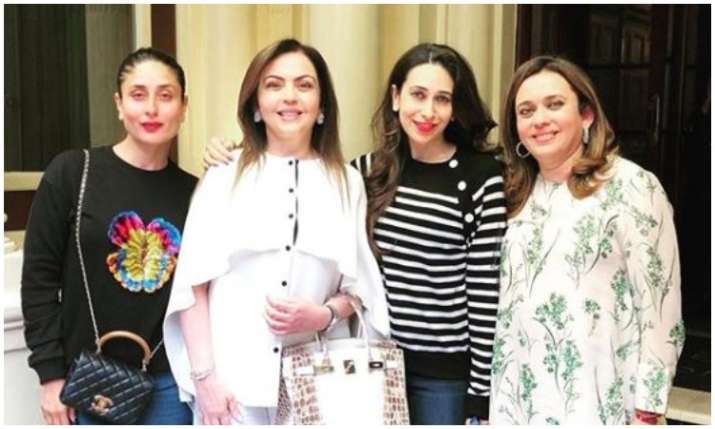 Kareena kapoor, karisma kapoor and nita ambani Kareena kapoor, karisma kapoor and nita ambani- India TV