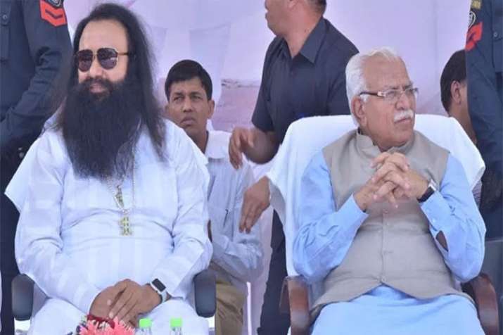 Haryana Government did not decided yet on Parole application of Ram Rahim says CM Manohar Lal Haryana Government did not decided yet on Parole application of Ram Rahim says CM Manohar Lal - India TV