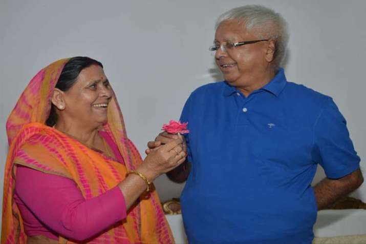 Lalu Prasad and Rabri Devi Lalu Prasad and Rabri Devi- India TV
