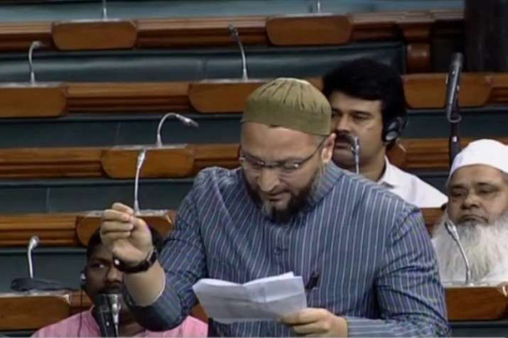 Asaduddin owaisi oppose triple talaq bill Asaduddin owaisi oppose triple talaq bill- India TV