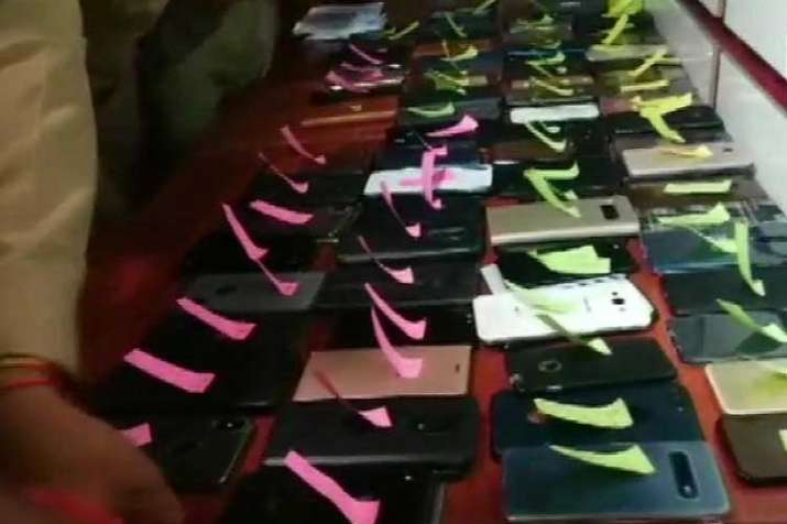 Mobile phones of officials were kept outside during... Mobile phones of officials were kept outside during...- India TV