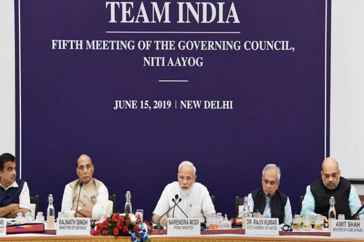 Prime Minister Narendra Modi chairs the fifth meeting of the Governing Council of NITI Aayog Prime Minister Narendra Modi chairs the fifth meeting of the Governing Council of NITI Aayog- India TV Paisa
