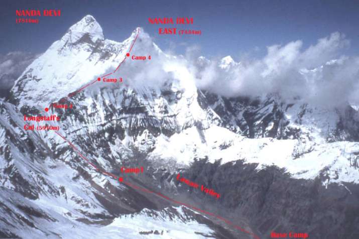Bodies spotted of missing climbers in Nanda Devi: Report Bodies spotted of missing climbers in Nanda Devi: Report- India TV