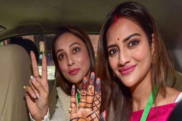Nusrat Jahan says no one should comment on my dress,... Nusrat Jahan says no one should comment on my dress,...- India TV