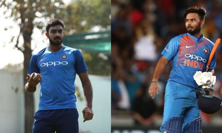 Vijay Shankar and Rishabh Pant Vijay Shankar and Rishabh Pant- India TV