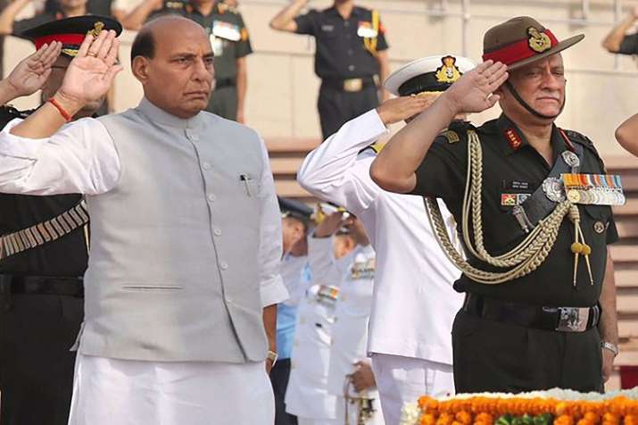 Defence Minister Rajnath singh visit to Siachen on Monday Defence Minister Rajnath singh visit to Siachen on Monday- India TV