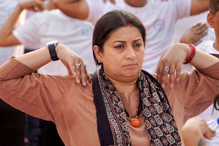 Union Minister of Women and Child Development Smriti Irani Union Minister of Women and Child Development Smriti Irani - India TV