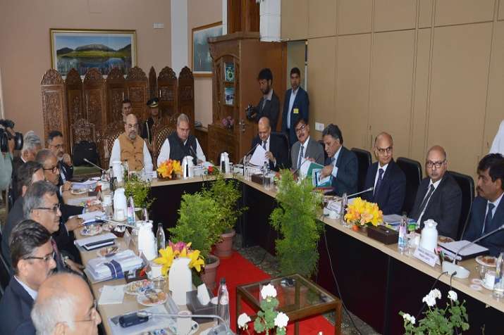Amit Shah two days visit of Jammu-Kashmir. Amit Shah two days visit of Jammu-Kashmir.- India TV