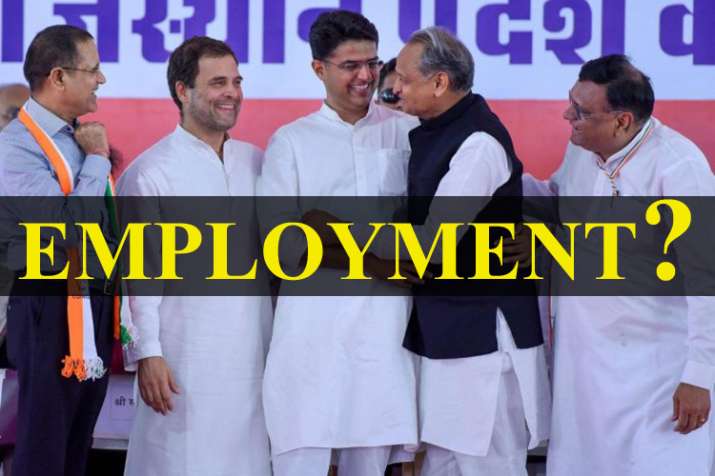 Rajasthan government has failed to generate and fill the vacant jobs in government sectors Rajasthan government has failed to generate and fill the vacant jobs in government sectors- India TV