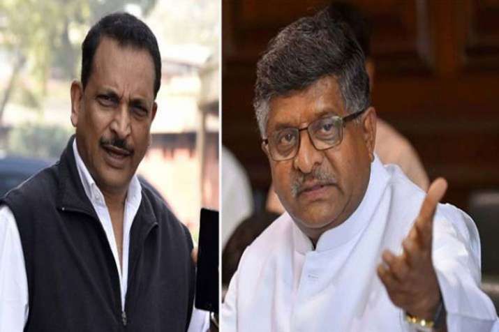 Rajiv Pratap Rudy and Ravi Shankar Prasad Rajiv Pratap Rudy and Ravi Shankar Prasad- India TV
