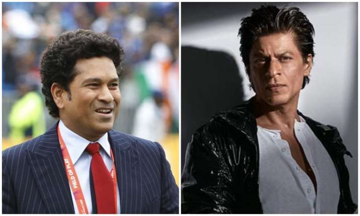 Sachin tendulkar and Shah rukh khan Sachin tendulkar and Shah rukh khan- India TV
