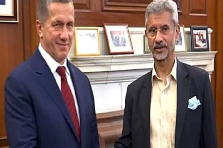 Jaishankar meet with Russian deputy PM Jaishankar meet with Russian deputy PM- India TV