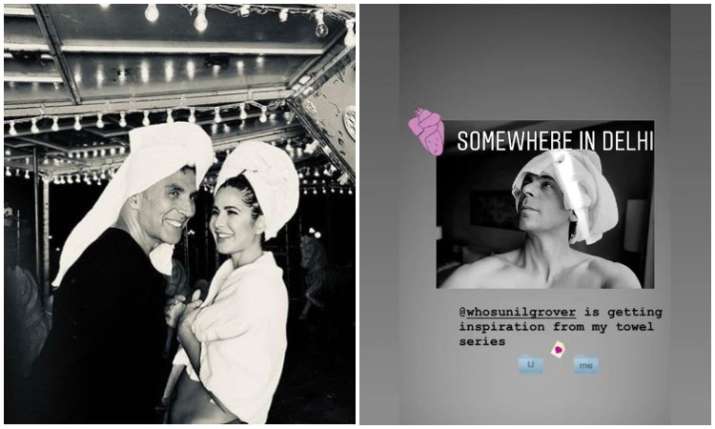 Sunil grover picture of towel series Sunil grover picture of towel series- India TV