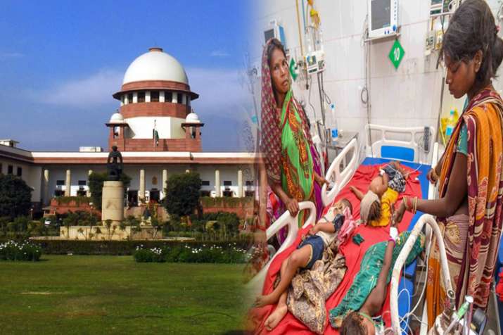 चमकी से मौत को लेकर सुप्रीम कोर्ट में जनहित याचिका, सोमवार को होगी सुनवाई चमकी से मौत को लेकर सुप्रीम कोर्ट में जनहित याचिका, सोमवार को होगी सुनवाई- India TV