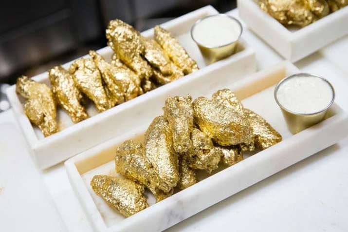 Gold chicken wings of 1000 dollars or 69k in the ainsworth Gold chicken wings of 1000 dollars or 69k in the ainsworth - India TV