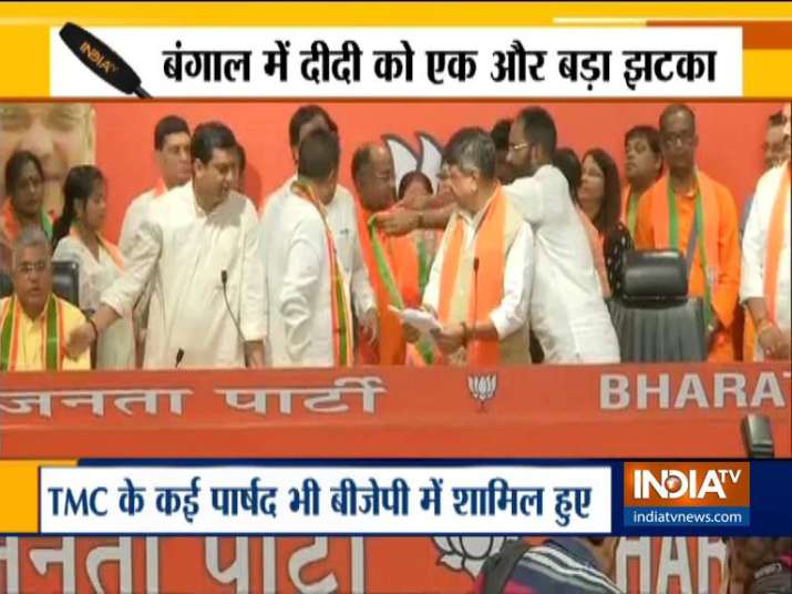 TMC MLA Join BJP TMC MLA Join BJP- India TV