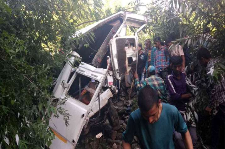 Bus Accident Jammu Kashmir Rajouri Bus Accident Jammu Kashmir Rajouri - India TV