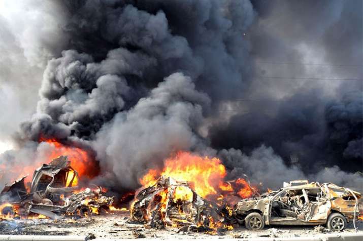 Car bomb blast Car bomb blast - India TV