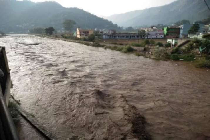 Cloud burst in Almora and chamoli of Uttrakhand Cloud burst in Almora and chamoli of Uttrakhand- India TV