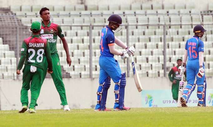 India u19 vs Bangladesh u19 India u19 vs Bangladesh u19- India TV