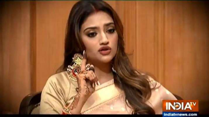 Nusrat Jahan in Aap Ki Adalat Nusrat Jahan in Aap Ki Adalat- India TV