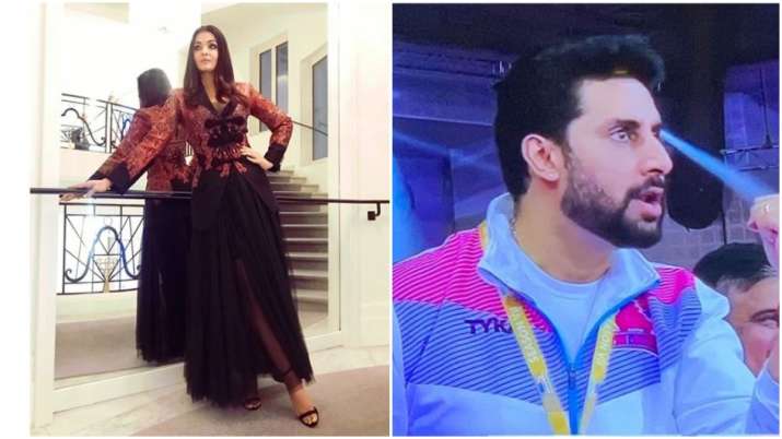 Aishwarya rai bachchan and Abhishek bachchan Aishwarya rai bachchan and Abhishek bachchan- India TV