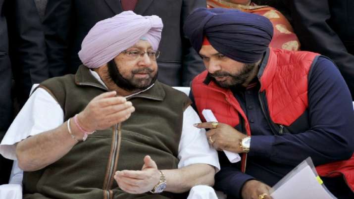 Punjab CM Captain Amarinder Singh accepts Navjot Singh... Punjab CM Captain Amarinder Singh accepts Navjot Singh...- India TV
