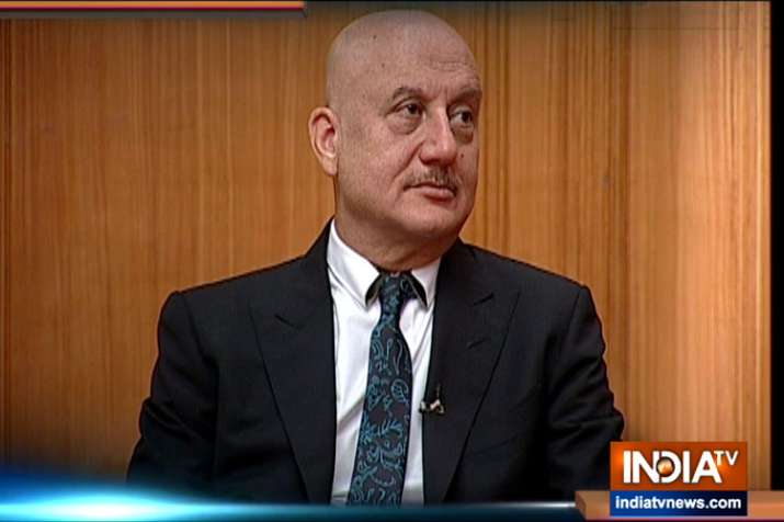 Anupam kher Anupam kher- India TV
