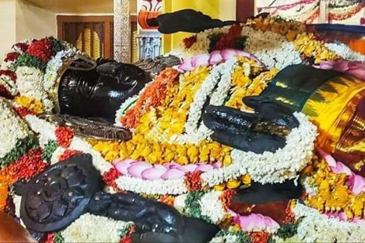 Underwater idol of deity Aththi Varadar resurfaces in Tamil Nadu after 40 years Underwater idol of deity Aththi Varadar resurfaces in Tamil Nadu after 40 years- India TV