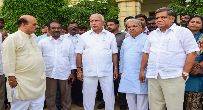 BJP State President B S Yeddyurappa BJP State President B S Yeddyurappa- India TV
