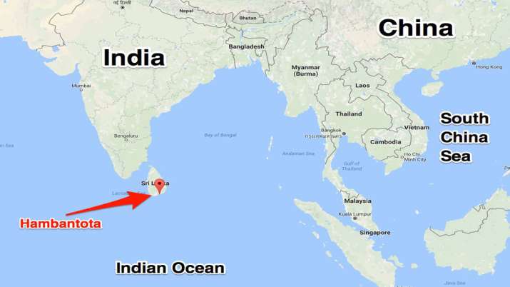 Sri Lanka launches new official map featuring Chinese investments Sri Lanka launches new official map featuring Chinese investments- India TV