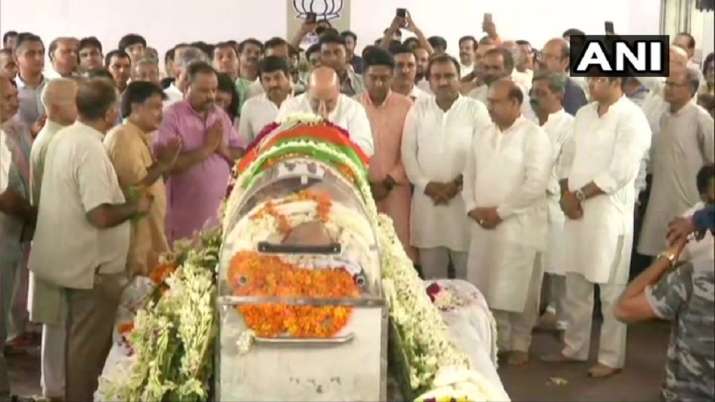 Former Delhi BJP chief Mange Ram Garg passes away Former Delhi BJP chief Mange Ram Garg passes away- India TV