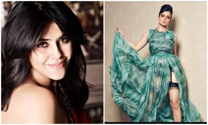 Ekta kapoor and kangana ranaut Ekta kapoor and kangana ranaut- India TV