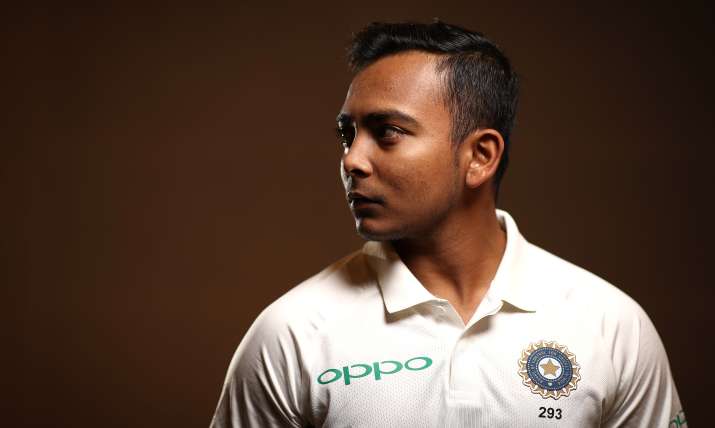 Prithvi Shaw Prithvi Shaw- India TV