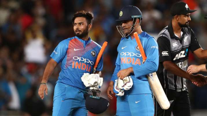 Rishabh Pant and MS Dhoni Rishabh Pant and MS Dhoni- India TV
