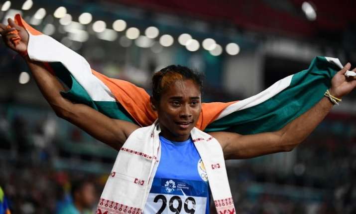 स्टार एथलीट हिमा दास... स्टार एथलीट हिमा दास...- India TV