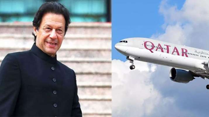 PM Imran departs for 3-day America trip on commercial Qatar Airways flight PM Imran departs for 3-day America trip on commercial Qatar Airways flight- India TV