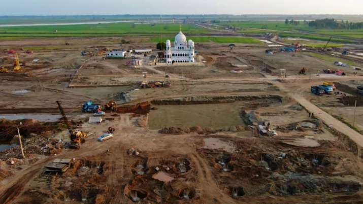 Kartarpur Corridor project enters in its final phase of completion Kartarpur Corridor project enters in its final phase of completion- India TV