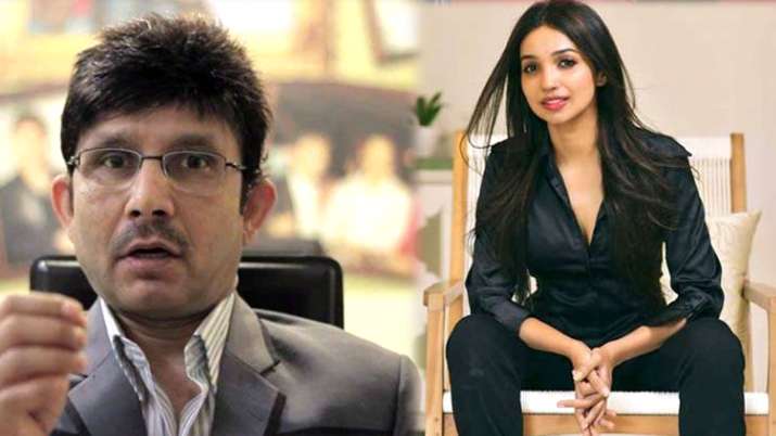 KRK and Kanika Dhillon KRK and Kanika Dhillon- India TV