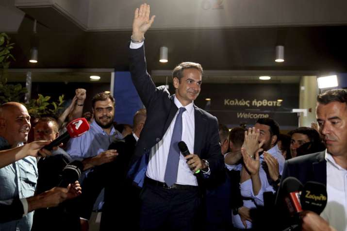 Kyriakos Mitsotakis | AP Kyriakos Mitsotakis | AP- India TV