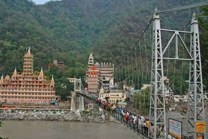 Laxman jhula bridge in rishikesh closed for public Laxman jhula bridge in rishikesh closed for public- India TV