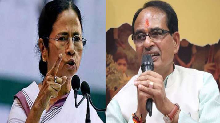 Mamata Banerjee and Shivraj Singh Chouhan Mamata Banerjee and Shivraj Singh Chouhan - India TV