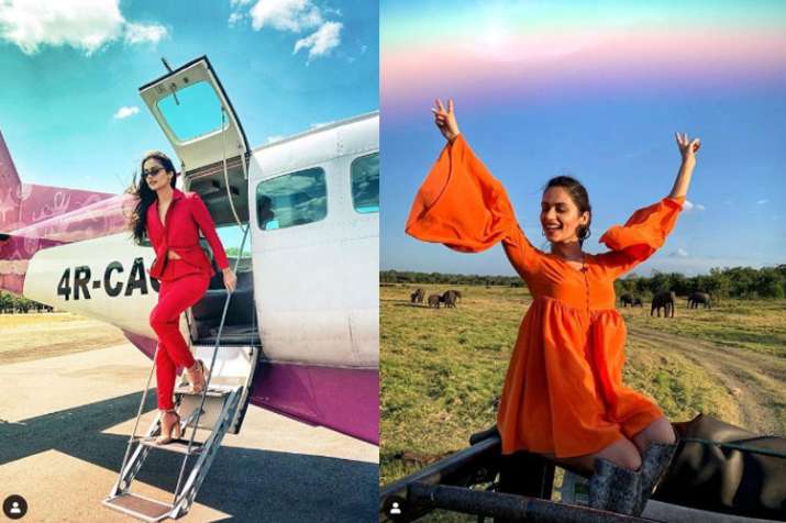 Manushi Chhillar , shrilanka Manushi Chhillar , shrilanka- India TV